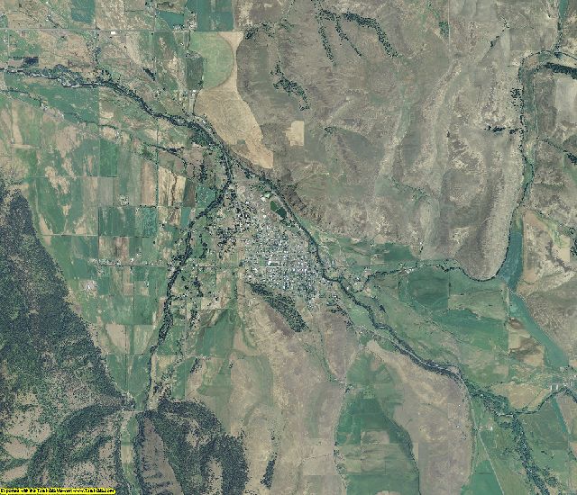 Wallowa County, Oregon aerial photography