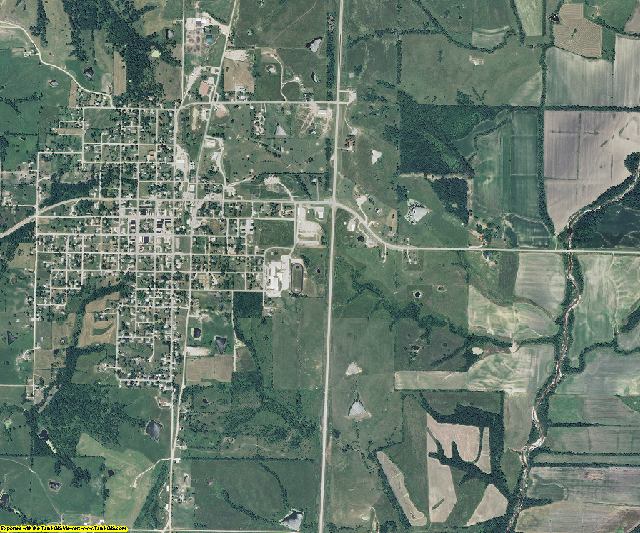 Worth County, Missouri aerial photography
