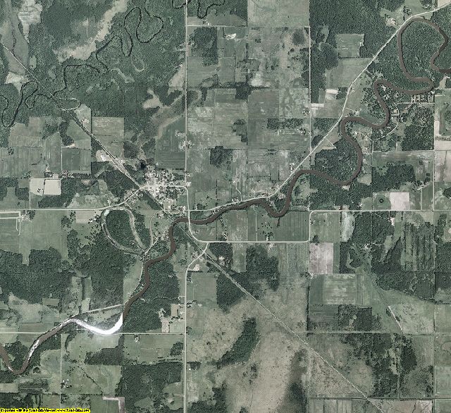 Aitkin County, Minnesota aerial photography