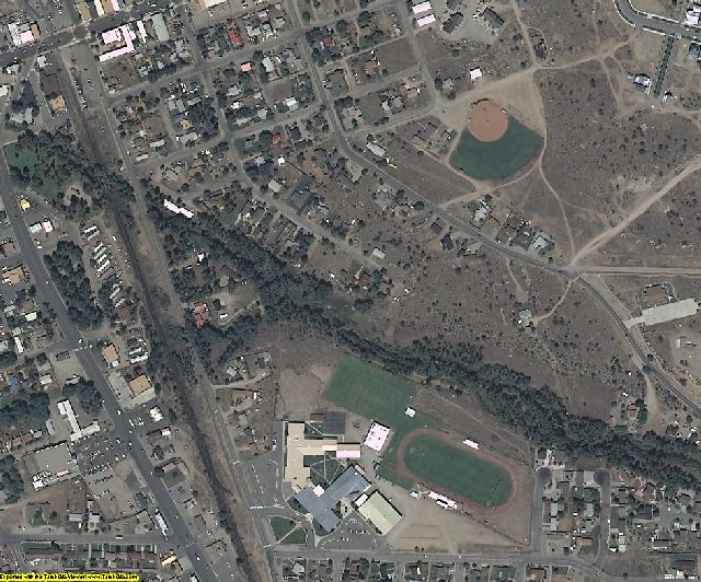 Chaffee County, CO aerial photography detail