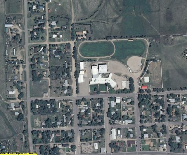 Cheyenne County, CO aerial photography detail