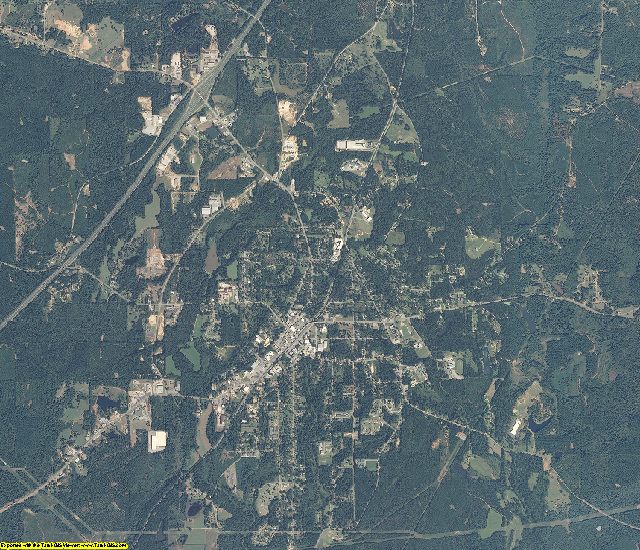 Conecuh County, Alabama aerial photography