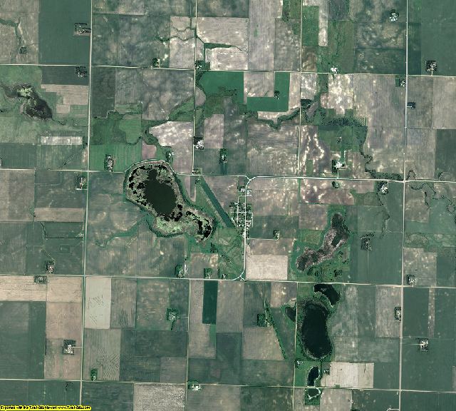 Cottonwood County, Minnesota aerial photography