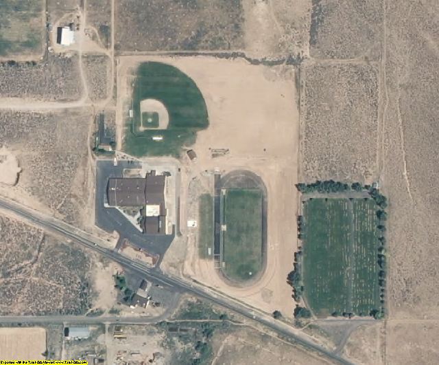 Garfield County, UT aerial photography detail