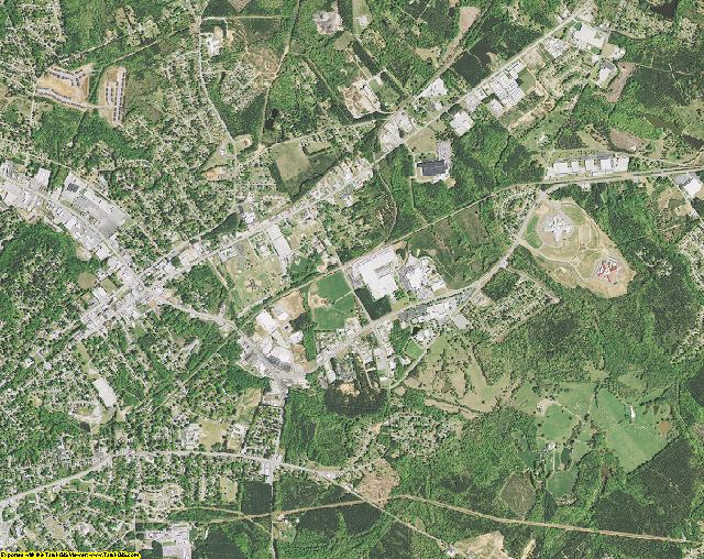 Greenwood County, South Carolina aerial photography