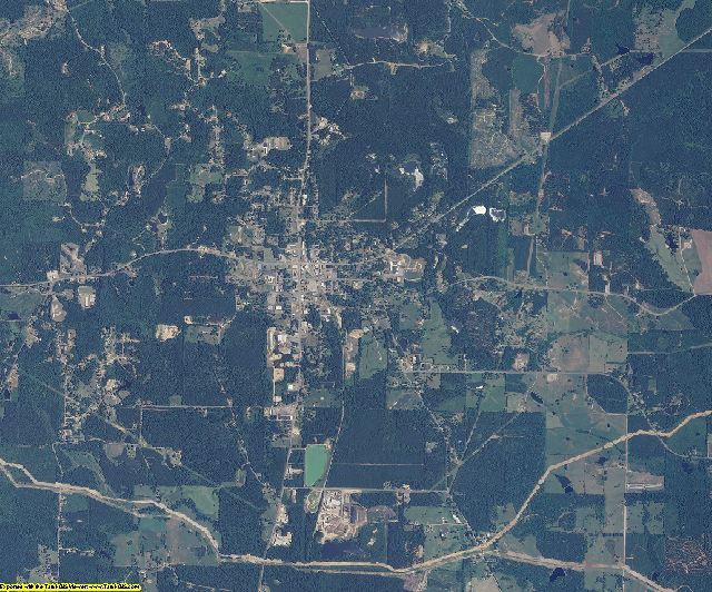 Jasper County, Mississippi aerial photography