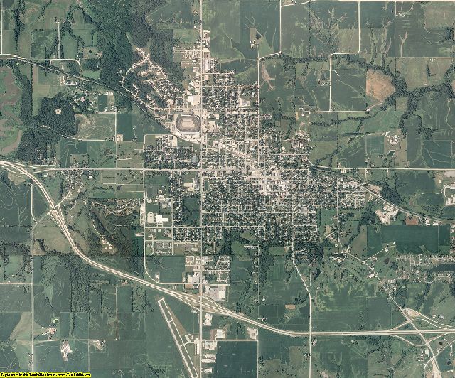 Marion County, Iowa aerial photography