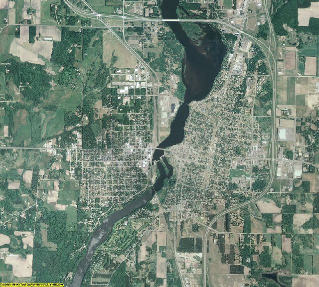 Morrison County, Minnesota aerial photography