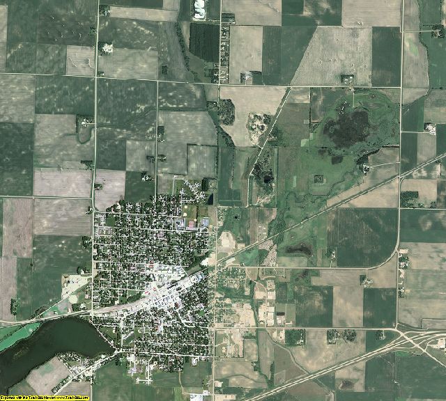 Watonwan County, Minnesota aerial photography