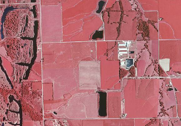 Nebraska aerial photography