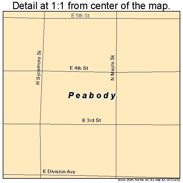Peabody Kansas Zip Code