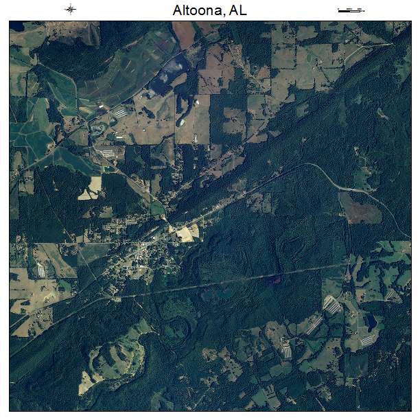 Altoona, AL air photo map
