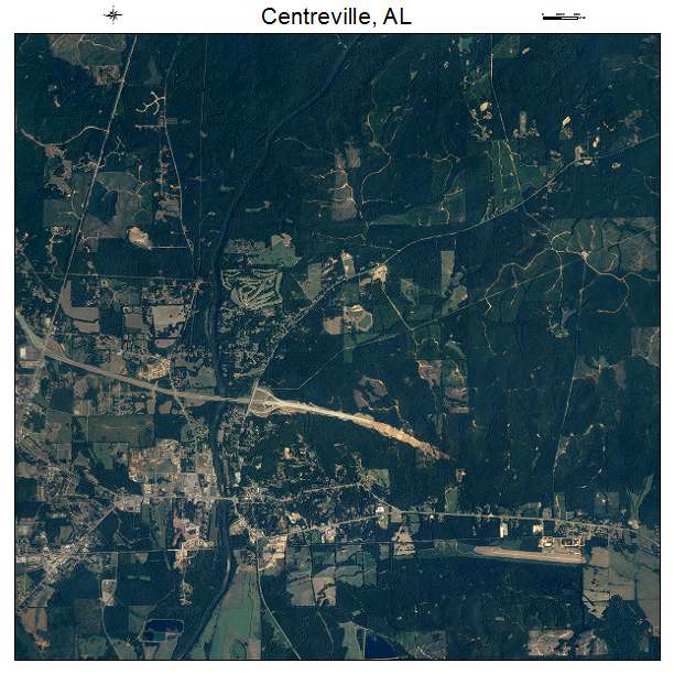 Centreville, AL air photo map