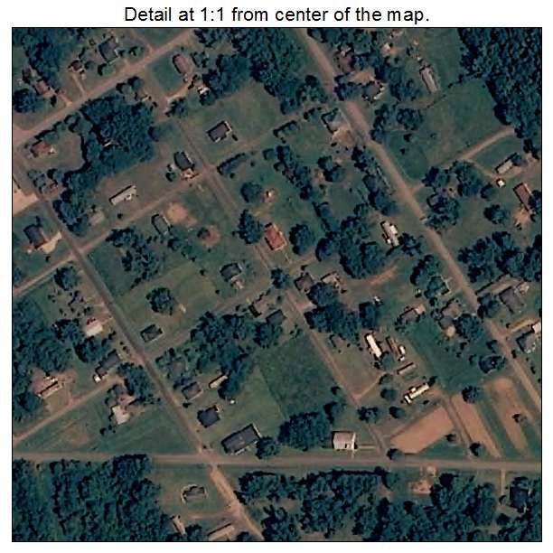 Akron, Alabama aerial imagery detail