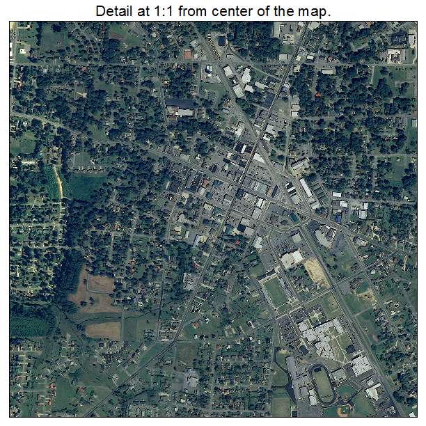 Albertville, Alabama aerial imagery detail