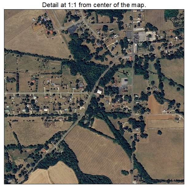 Alexandria, Alabama aerial imagery detail