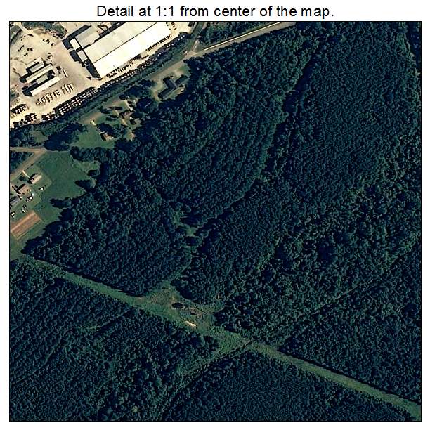 Aliceville, Alabama aerial imagery detail