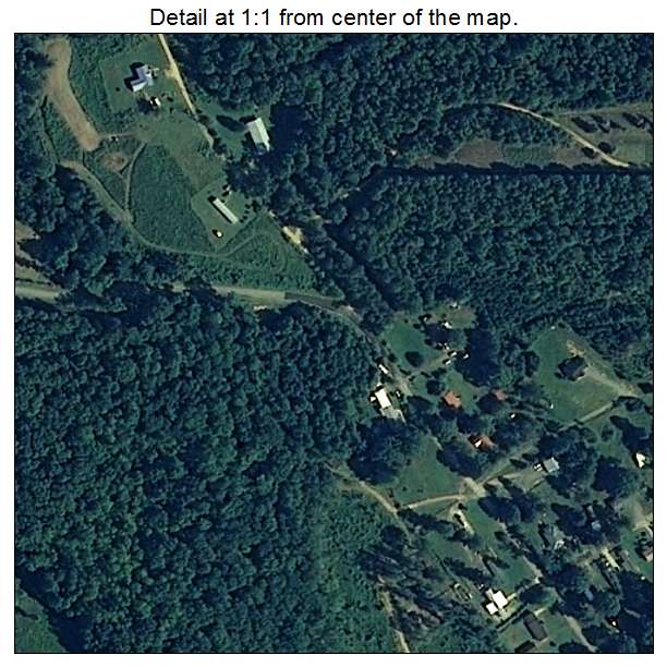 Allgood, Alabama aerial imagery detail