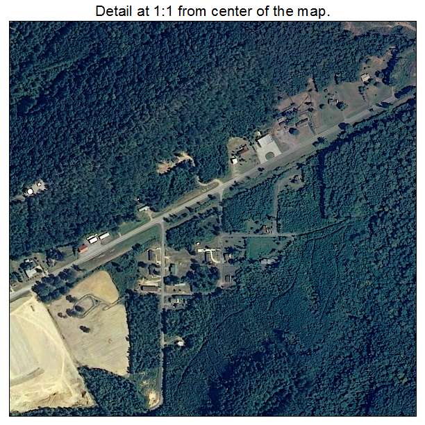 Altoona, Alabama aerial imagery detail