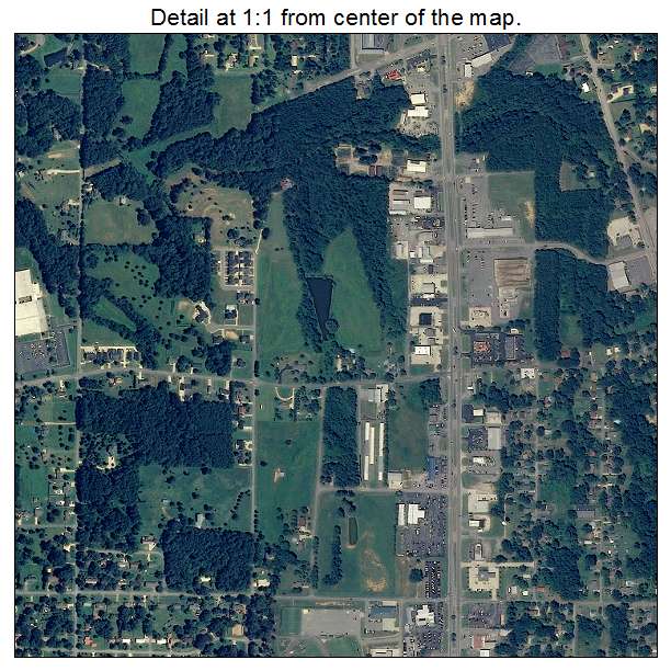 Arab, Alabama aerial imagery detail