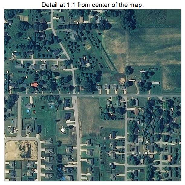 Ardmore, Alabama aerial imagery detail