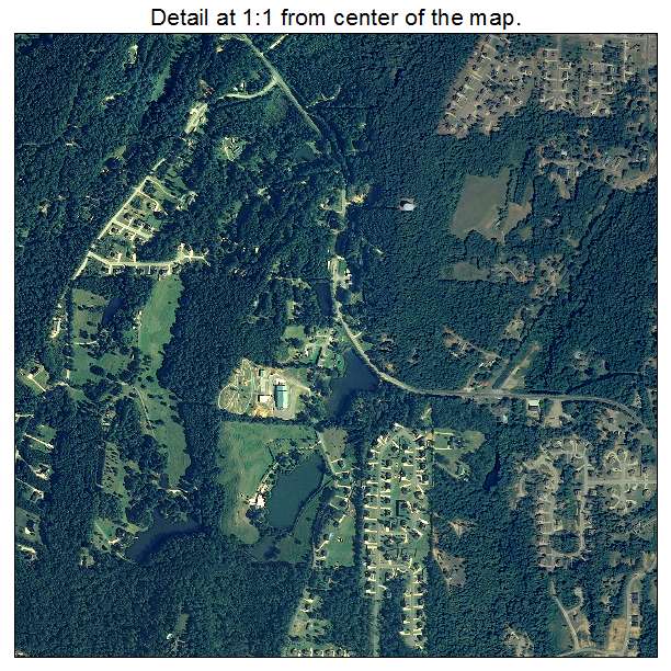Argo, Alabama aerial imagery detail