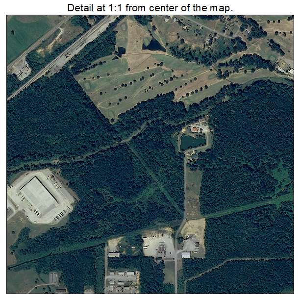 Attalla, Alabama aerial imagery detail
