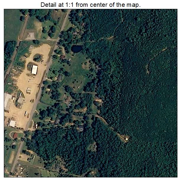 Belk, Alabama aerial imagery detail