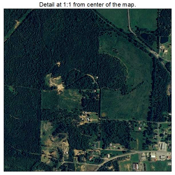 Berry, Alabama aerial imagery detail