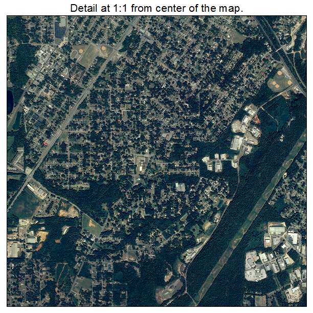Bessemer, Alabama aerial imagery detail