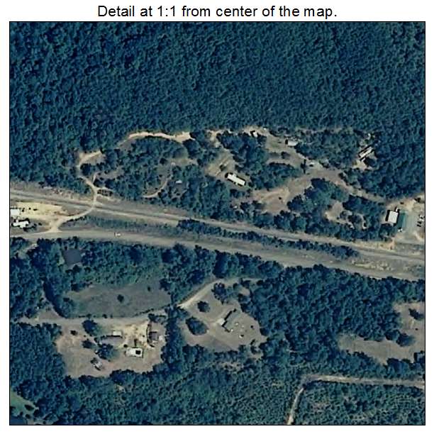 Billingsley, Alabama aerial imagery detail
