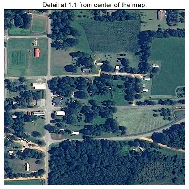 Black, Alabama aerial imagery detail