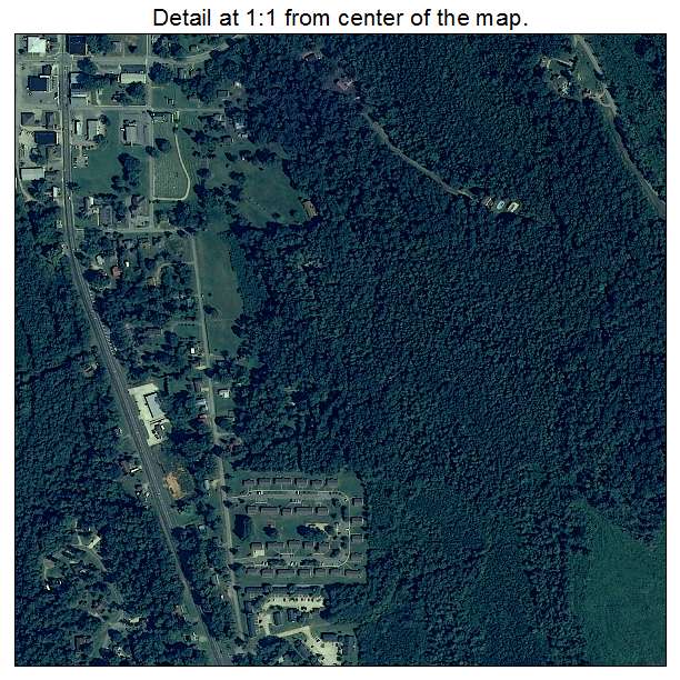 Blountsville, Alabama aerial imagery detail
