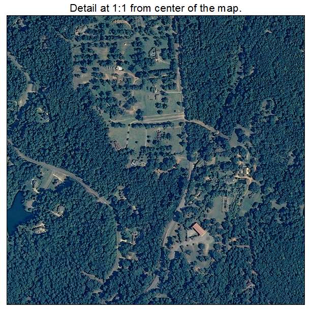 Blue Ridge, Alabama aerial imagery detail