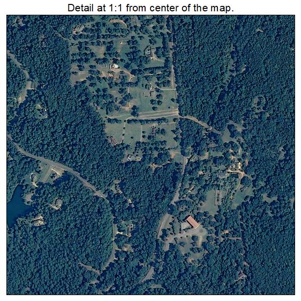 Blue Ridge, Alabama aerial imagery detail