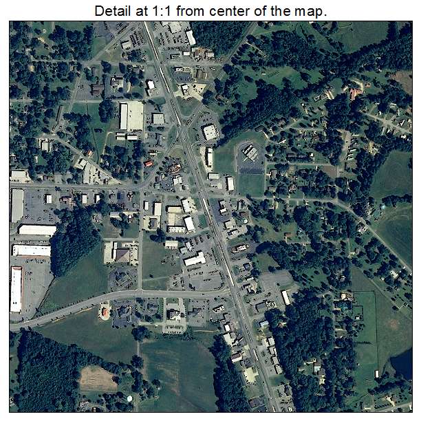 Boaz, Alabama aerial imagery detail