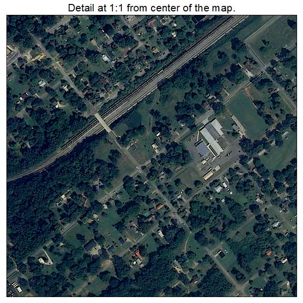 Bridgeport, Alabama aerial imagery detail