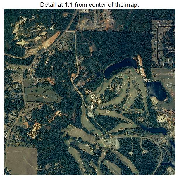 Brookwood, Alabama aerial imagery detail