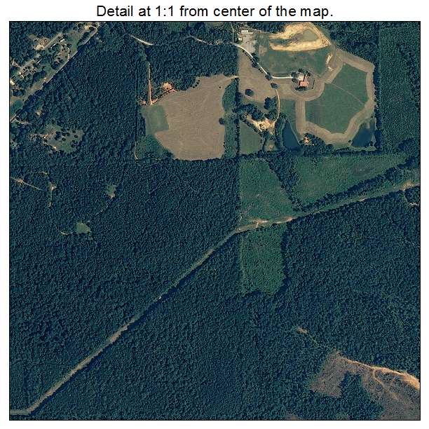 Centreville, Alabama aerial imagery detail