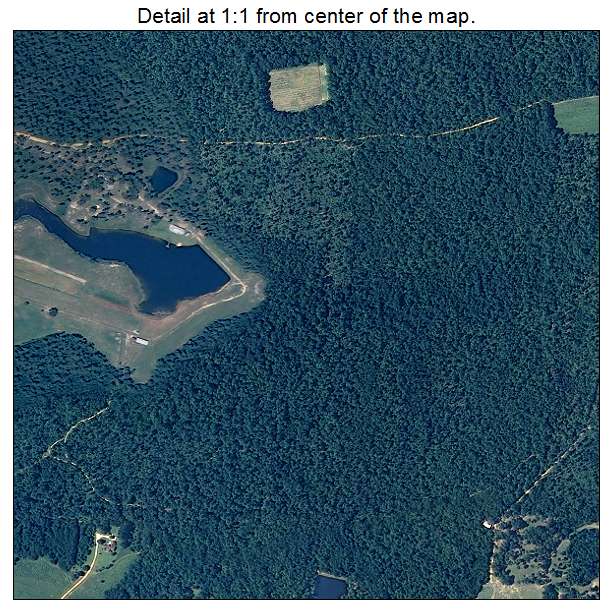 Chatom, Alabama aerial imagery detail