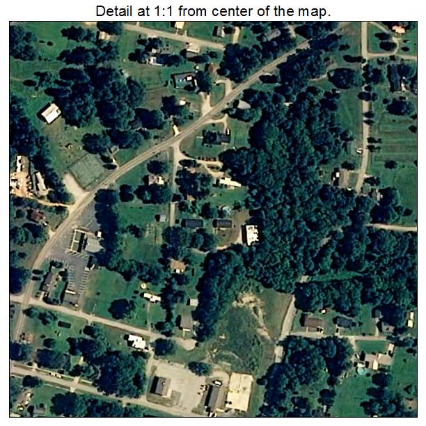 Cherokee, Alabama aerial imagery detail