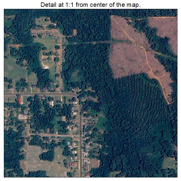 Clayton, Alabama aerial imagery detail