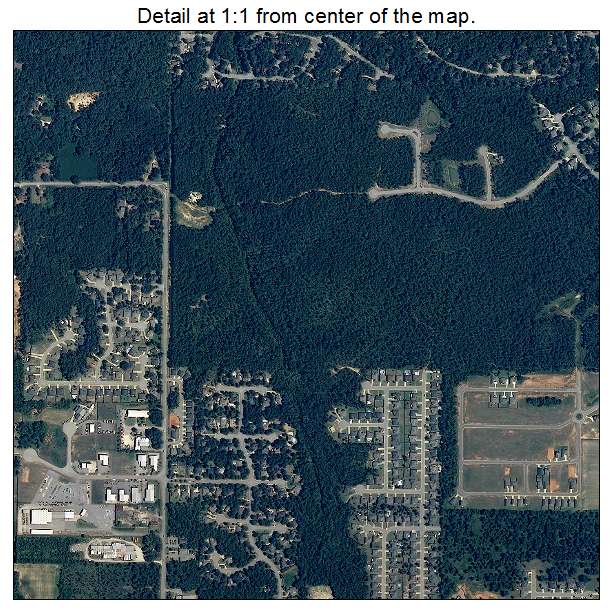 Daphne, Alabama aerial imagery detail
