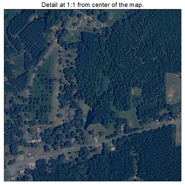 Daviston, Alabama aerial imagery detail