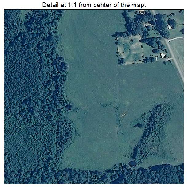 Dozier, Alabama aerial imagery detail
