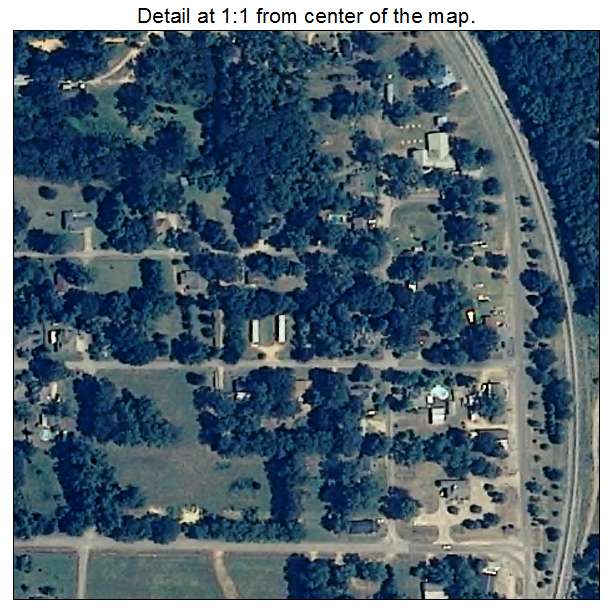 Elmore, Alabama aerial imagery detail