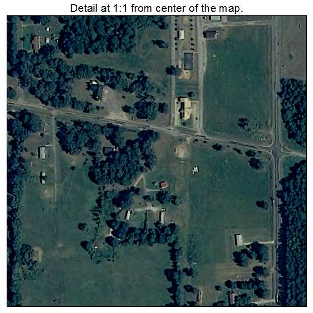 Emelle, Alabama aerial imagery detail