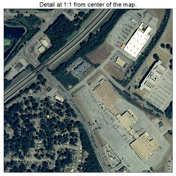 Fairfield, Alabama aerial imagery detail