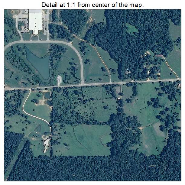 Fort Deposit, Alabama aerial imagery detail