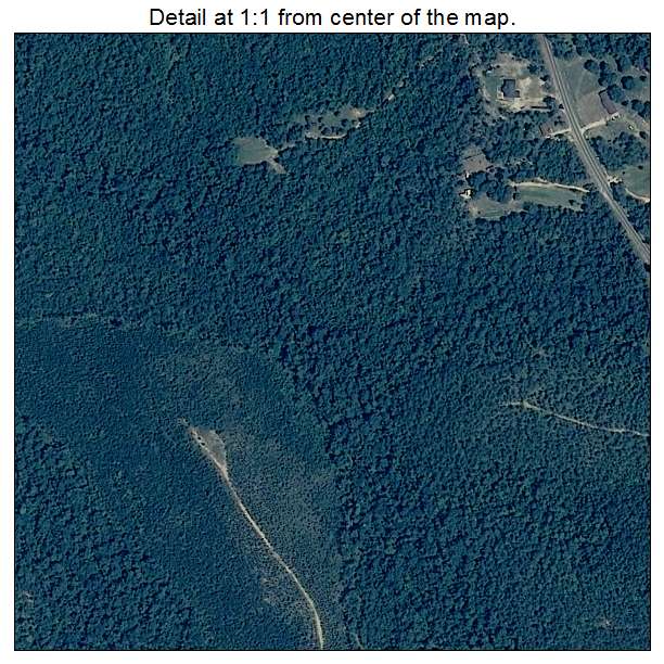 Franklin, Alabama aerial imagery detail